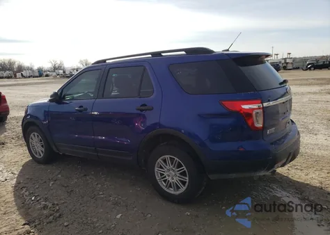 2013 Ford Explorer из США, поврежденный, VIN 1FM5K8B88DGB83657